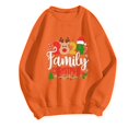 thumbnail image 4 of EHQJNJ Chandails en Molleton à Col Rond pour Femmes Graphiques Grand-Mère Noël Oversize Manches Longues Chandails en Molleton à Col Rond Imprimé Lettres Légers Amples Blouse Top Chandails en Molleton Graphiques Animaux pour Femmes, 4 of 5