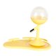 thumbnail image 2 of Botella de agua para animales pequeños desmontable con soporte fácil de limpiar, silenciosa y lavable Amarillo, 2 of 9