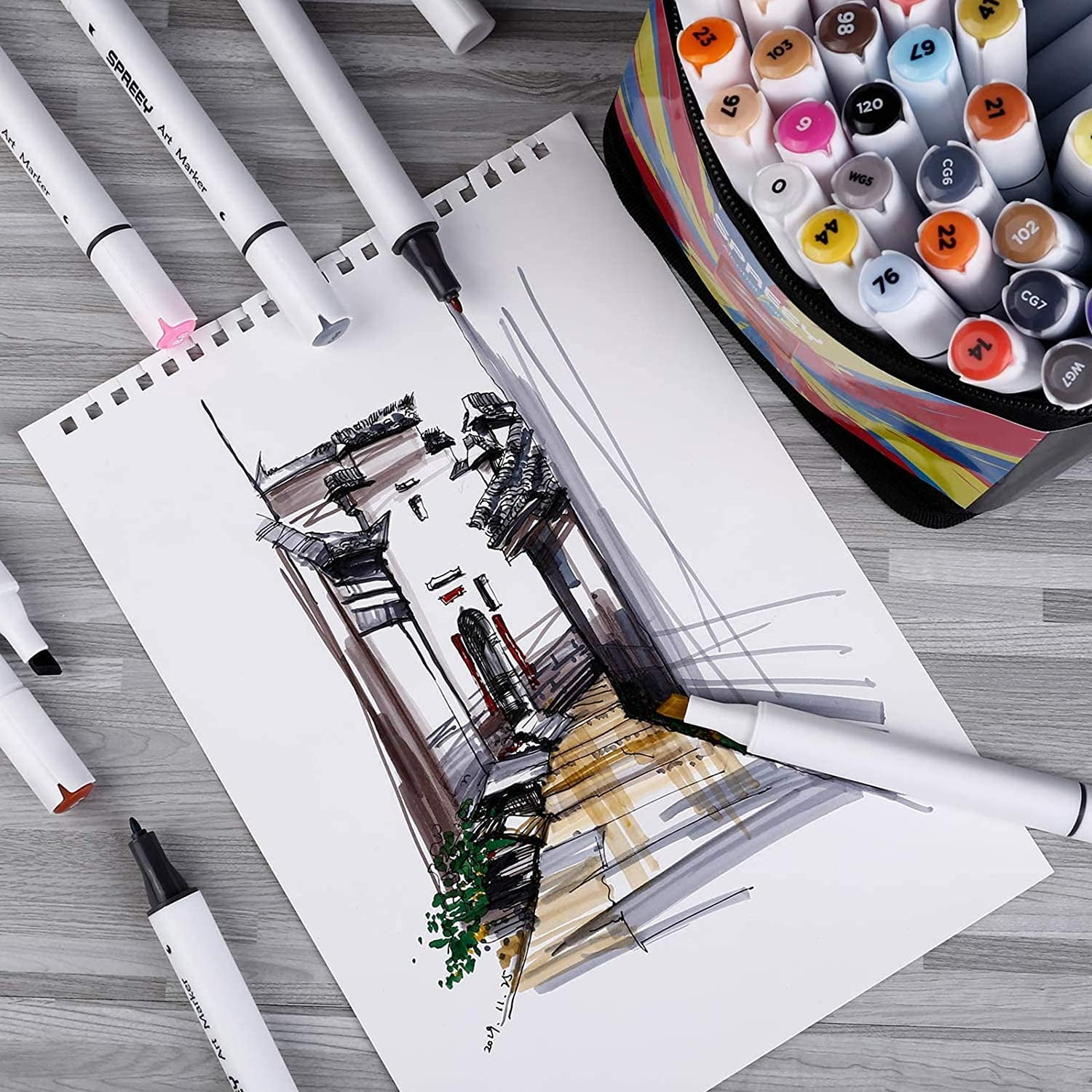 spreey markers