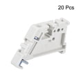 thumbnail image 3 of DIN Rail Mount Terminal Blocks End Stopper Screw Type Clamp White EW/35 Pack of 20, 3 of 5