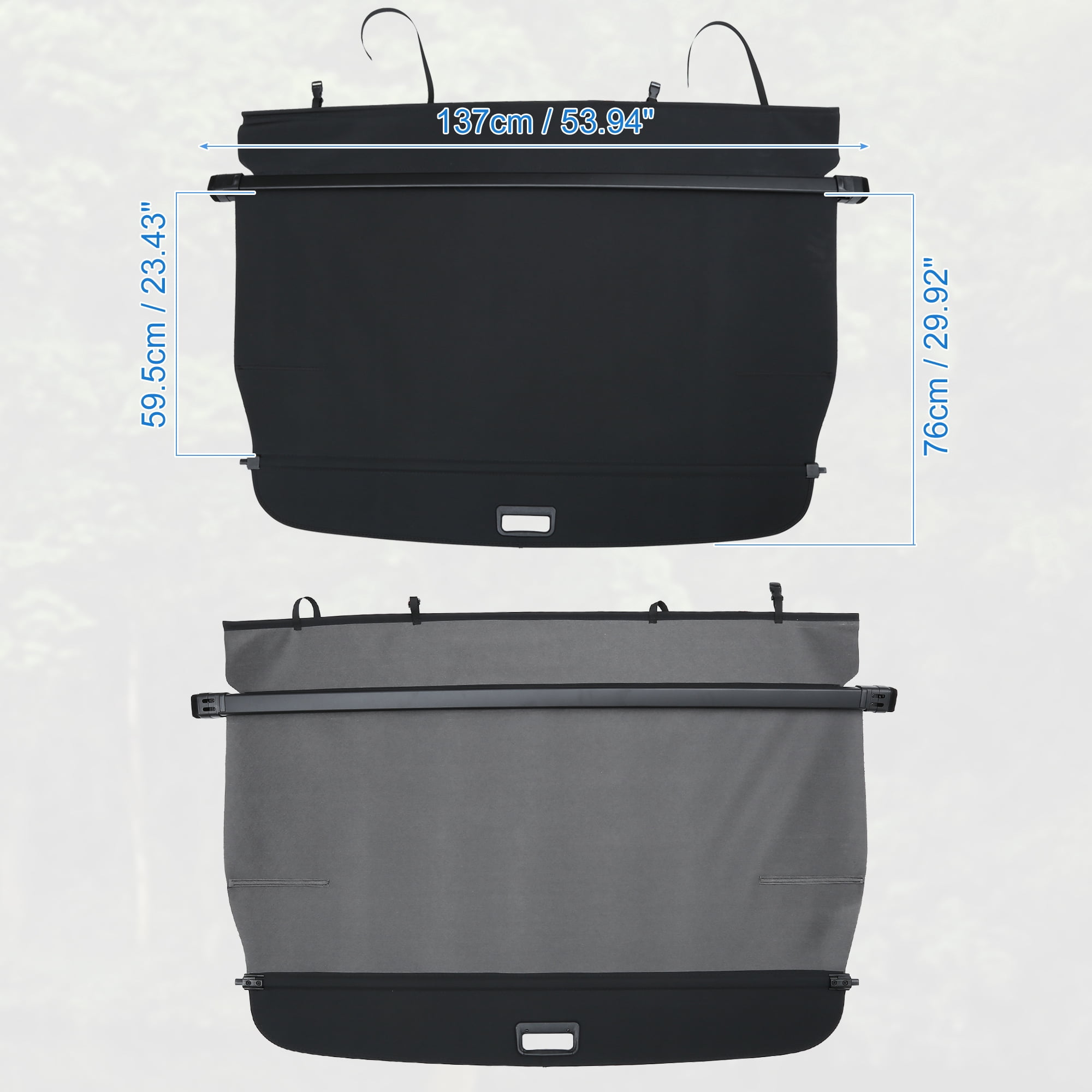 Unique Bargains Retractable Cargo Cover for Subaru Outback 2010-2014 Waterproof Shade