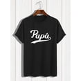thumbnail image 2 of Playera Para Hombre - T-shirtFather's Day Special: Men's Summer Casual T-Shirt with Unique Print Design - Breathable Polyester Blend, Round Neck, Short Sleeve Tee For Adult, Men, Women, Teen, Teenag, 2 of 6