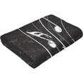 thumbnail image 5 of Music Note Throw Blankets Flannel Soft Warm Blanket 60"X50",for Bedding,Couch,Sofa,Bed,Warm Throw Blanket for Kids Room A Great Gift Decorations, 5 of 5