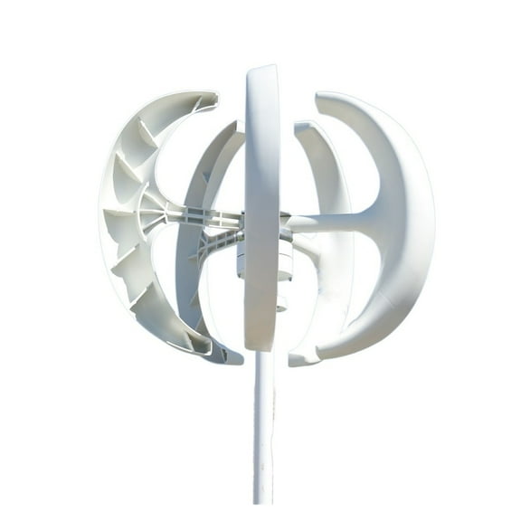 4000W 5 Blades Vertical Axi Wind Turbines Generator Lantern 12V 24V Motor Kit Electromagnetic For Home Streetlight Use ,Easy to Use