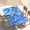 Blue Bubble, variant on ARTSLION Waterproof Fitted Rectangle Tablecloth With Elastic Edge, Wipeable Table Cover For 6 Ft Tables With Umbrella Hole, Perfect For Outdoor Picnic & Camping,30x72 In,Neutral Chevron