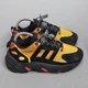 thumbnail image 3 of Adi-das Men’s ZX Boost 22 Casual Lifestyle Shoe Black Orange Sneakers Size 5, 3 of 6