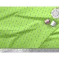 thumbnail image 3 of Soimoi Crepe Silk Fabric Curve Diamond & Clock Tower Architectural Print Sewing Fabric Yard 42 Inch Wide, 3 of 3