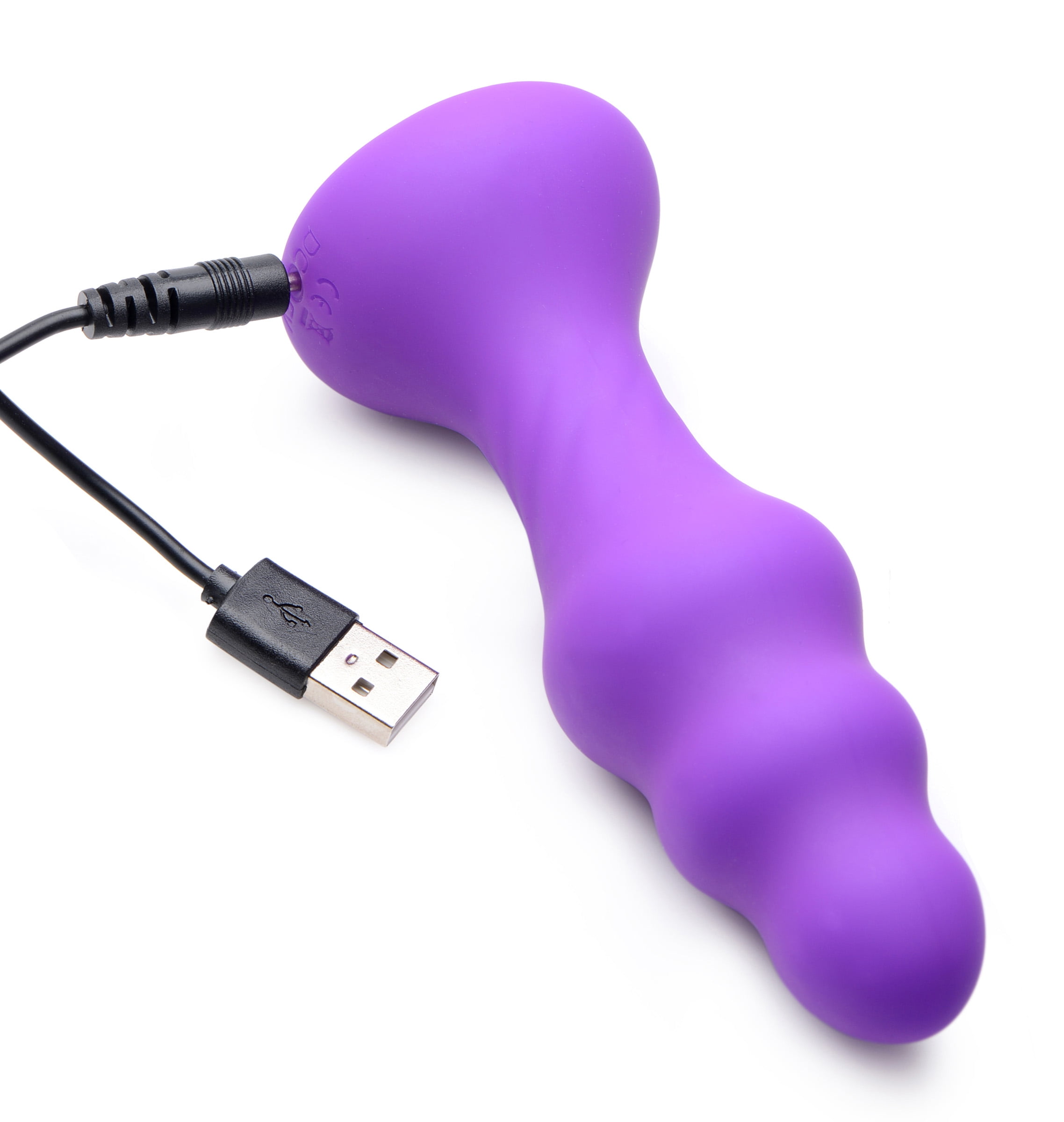 Thump It 7X Slim Ribbed Thumping Silicone Anal Plug - Walmart.com