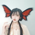 thumbnail image 3 of Fursuit Ear Accessory Butterfly Ear Hairhoop Women Roleplay Celebration Headwear, 3 of 21