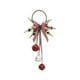 thumbnail image 2 of Adorno navideño colgante para puerta con lazo festivo | Decoración de pared de metal para entrada interior y exterior | Decoración festiva para el hogar, porche, sala de estar y escalera., 2 of 7