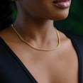 thumbnail image 4 of Tilga Stainless Steel Mens Cuban Link Chain, Black/ 18K Gold Plated Miami Cuban Chain Necklace, 5mm/7mm/9mm/12mm/14mm Width, No Tarnish& Durable Hip Hop Mens Jewelry, 18"-30", Send Gift Box, 4 of 5