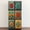 Color 1, variant on Self Adhesive Vinyl Refrigerator Wrap Set Mexican talavera ceramic tile Ethnic folk ornament Italian Door Mural Removable Fridge Sticker Peel and Stick Full Door Cover Decal Kitchen Bar Decor