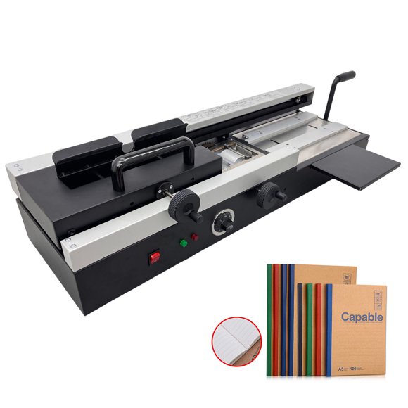Manual Hot Glue Binder Binding Machine Document Book Thermal Binding Machine 110V