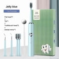 thumbnail image 2 of Limpiador de dientes ultrasónico eléctrico, raspador dental, removedor de manchas, kit de limpieza de dientes, C, azul, 2 of 5
