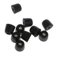 thumbnail image 2 of 5 Pairs 4.5mm Memory Foam Tips earplugs For Earphones Black, 2 of 6