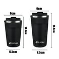 thumbnail image 5 of Aquaphile Vacuum Insulated Coffee Travel Mug Double Walled Reusable Tumbler Cups Black 17 Fluid Ounces, 5 of 7