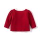 thumbnail image 2 of Gibobby Abrigos de invierno para niños y niñasNiños pequeños bebés niñas niños Primavera Verano sólido pajarita algodón manga larga abrigo cárdigan ropa(Rojo, 18-24 Meses), 2 of 5