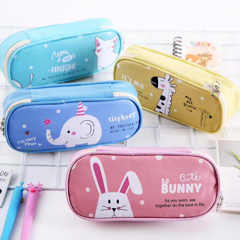 1pc Large Capacity Pencil Case Cute Pencil Pouch For Girls Boys