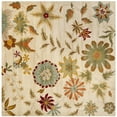 thumbnail image 6 of SAFAVIEH Soho Peronel Floral Wool Area Rug, Ivory/Sage, 3'6" x 5'6", 6 of 10