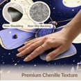 thumbnail image 6 of ODIKA 9'x12' Washable Area Rug Non-Slip, Chair-Friendly Witchy Mystical Moth Medallion With Celestial Stars Moons Floral for Dining Room, Basement, Large Office, 6 of 7