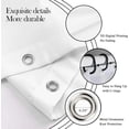 thumbnail image 4 of Shower Curtain Coquette Pink Bow Waterproof Fabric Bath Curtain with Hooks Bathroom Decor, 60"x72", 4 of 6