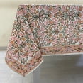 thumbnail image 3 of Mantel Ridhi Sassy, color salmón y verde esmeralda, 72 x 160 cm, 3 of 7