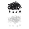 thumbnail image 1 of Abbracc 100 Pieces Plastic Bra Strap Adjustment Sliders Hooks Lingerie Sewing Fasteners, 1 of 9