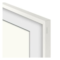 Samsung 65" The Frame Customizable Bezel (2021, Modern White)