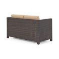 thumbnail image 3 of PE Wicker Rattan Wrapped Set - Modern Outdoor Seating - Backyard Unwinding, 3 of 6