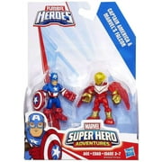 Super Hero Adventures Captain America & Marvel's Falcon Action Figure 2-Pack [2016]