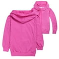 thumbnail image 3 of REDARER Boys' Color Block Hooded Coat, Winter Zipper Jacket with Pockets, Long Sleeve -Lined Top, Autumn Outerwear for Kids,for 3-4 Years, 3 of 3