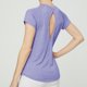 thumbnail image 4 of mfyjkho Tops Para Salir, Camiseta Deportiva Holgada De Manga Corta Con Abertura Para Yoga, Running Y Cuello Redondo Para Mujer Tops Para Salir Para Mujer M, 4 of 6