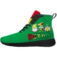 thumbnail image 3 of Aidianart Guyana Flag High Top Sneakers Womens High Top Shoes Size 10, 3 of 5