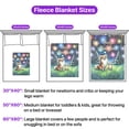 thumbnail image 5 of Happy New Year Chihuahua Family Cheer Winter Midnight Firework Cozy Fleece Blanket Dog Lover Gifts Idea Warm Soft Throw Blanket - 02025, 5 of 5
