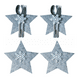 thumbnail image 2 of Bolsa de cuchillo y tenedor con forma de estrella de cinco puntas de color gris para suministros navideños Juego de vajilla con forma de estrella de cinco puntas 4 piezas para un juego, 2 of 3