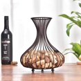 thumbnail image 3 of Elegant Wine Cork Collector, Stylish Design Rustic Cork Corral for Keepsake Wine Corks, 3 of 8