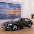 thumbnail image 2 of Modèle Réduit en Alliage 1:36 CLS 63 AMG Échelle Métal Miniature Véhicule à Rétrofriction Collection Cadeau de Noël Jouet pour Enfants Garçon Noir Brillant Sans Boîte, 2 of 6