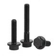 thumbnail image 4 of M6x16 (20pcs) Flange Hex Head Bolts Screws, Class 10.9 heavy black hexagonal flange screws ,Hex Head Bolts Screws,Full tooth thread, 4 of 4