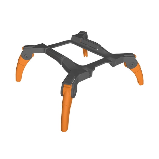 Extensión del tren de aterrizaje, extensor plegable plegable de 3,2 cm accesorio duradero soporte para piernas para Mini 2 SE Mini 2 accesorios de naranja gris