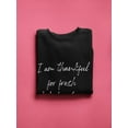 thumbnail image 3 of Thankful For Fresh Baked Cookies Sweatshirt Women -GoatDeals Designs, Female Small, 3 of 4