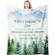 thumbnail image 1 of LHSHID Mom Birthday Unique Birthday Gift Blankets Gift Blanket Flannel Soft and Comfortable Anti static Bed Sofa Blanket 50x60in, 1 of 5