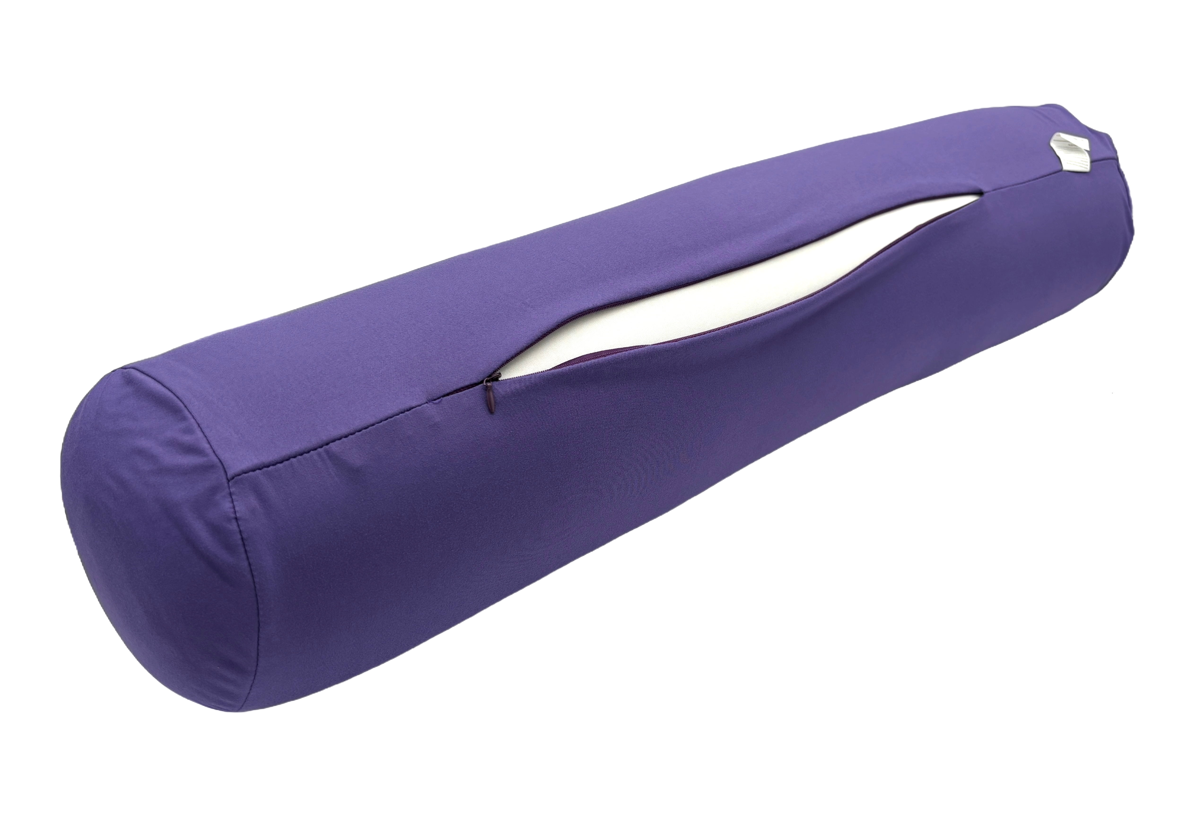 Mushy Pillows Compact Body Pillow – Moldable Microbead Support for Side Sleepers, 30" x 8"