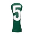 thumbnail image 1 of CSChome Housse de Golf en Cuir Faux Cuir Housse de Tête de Club de Golf Style Britannique Vert Imperméable Résistant à l'Usure Protection de Tête Accessoires de Club de Golf, 1 of 7
