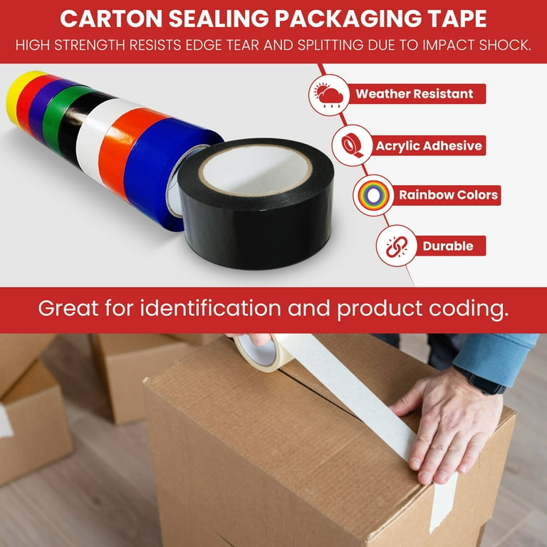 Folded Edge Tape Dispenser with Folded Edge Tape with 6 Rolls of Tape, 3 Folded Edge Tape Dispenser with Folded Edge Tape with 6 Rolls of Tape, 3