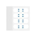 thumbnail image 1 of ZheElen Face Lifter Tape Kit Waterproof Transparent V-shape Double Chin Sagging Thin Soft Makeup Lifting Firming Sticker Portable 40Pcs 40Pcs, 1 of 6