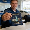 thumbnail image 4 of Anniversary Passport Business Card Holder Travel Organizer With RFID Blocking Technology, 4 of 6
