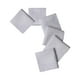 thumbnail image 2 of Juego de 6 uds de pañuelos blancos sólidos, pañuelos de algodón, pañuelos cuadrados de bolsillo para manualidades, pañuelos suaves para hombre para el Salvador Dali Pañuelos Blanco Puro, 2 of 9