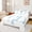 Monogrammed D, variant on Erosebridal Blue Bowknot Twin Sheet Sets for Girls, Monogrammed A Bedding, 3pcs, 1 Flat Sheet, 1 Fitted Sheet and 1 Pillowcase