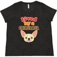 thumbnail image 3 of Inktastic Chihuahua Dog Lover Women's Plus Size T-Shirt, 3 of 5
