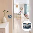 thumbnail image 7 of Yayeee Toggle Light Switch Wall Plate 2-Gang 4.56"x4.48" Decorative Outlet Cover, Rolling Waves, 7 of 7